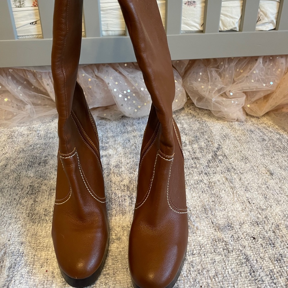 high heel boots